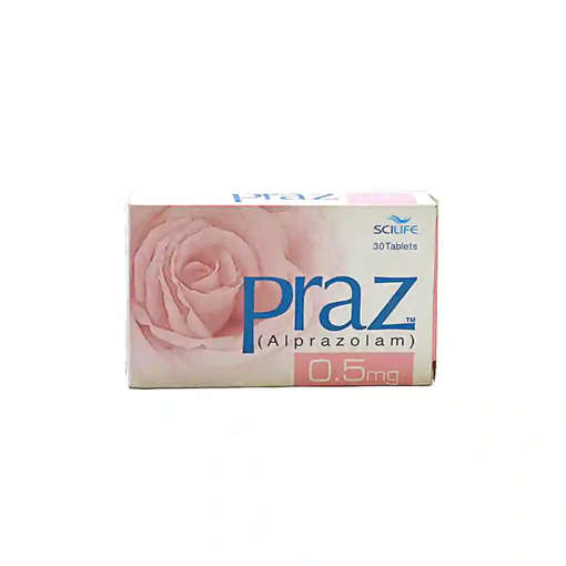 Picture of Praz 0.5mg Tab 15x2s